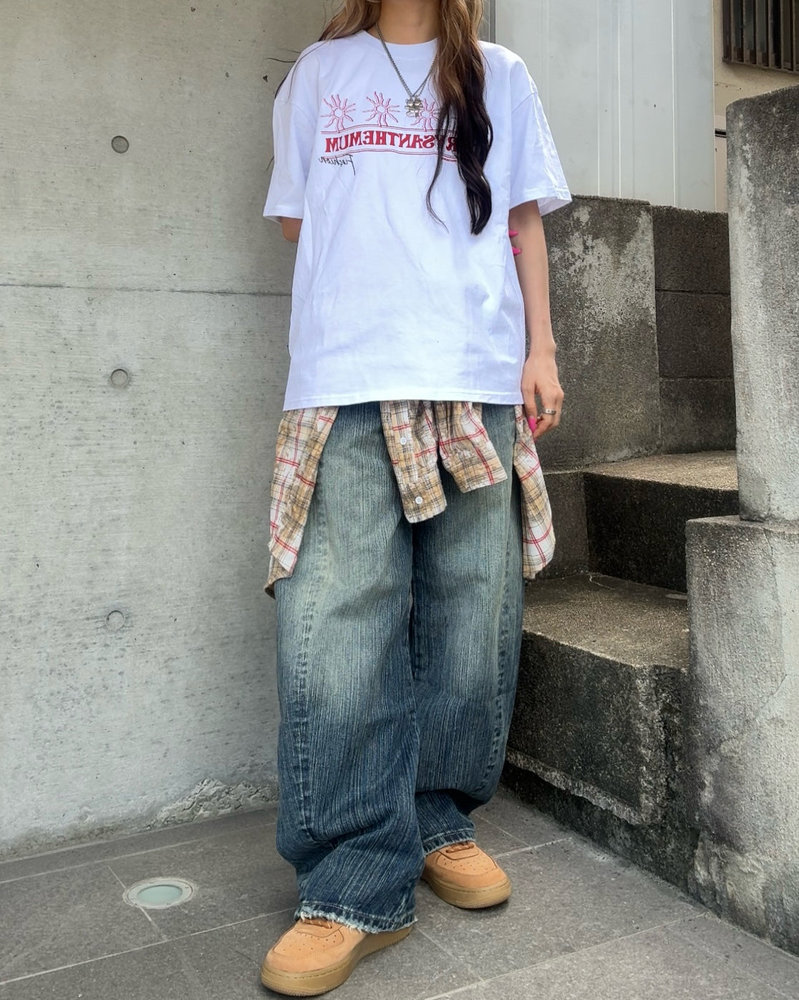 【10日以内お届け】ウォッシュドバンブーデニム L2117