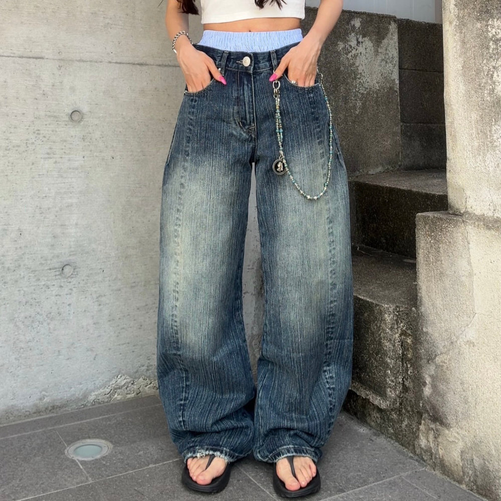 【10日以内お届け】ウォッシュドバンブーデニム L2117