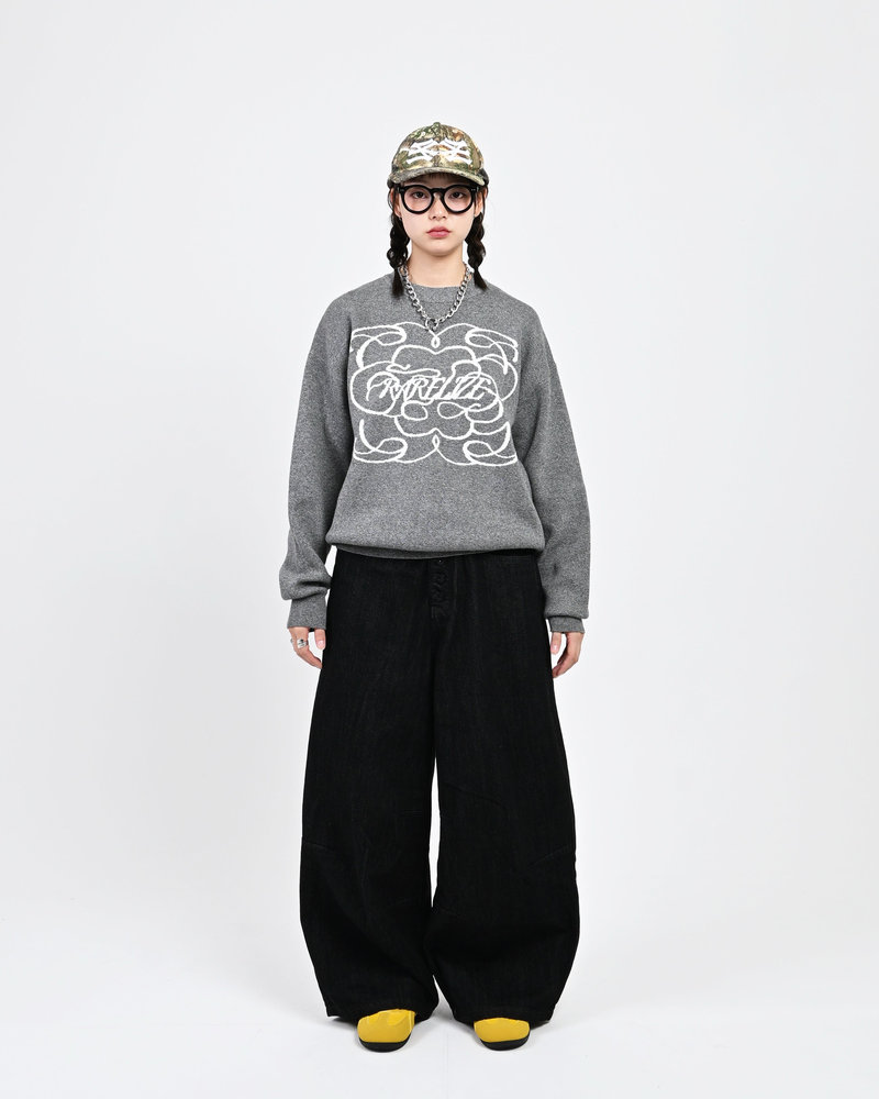 【10日以内お届け】 オールブラックボタンフライデニム L2113