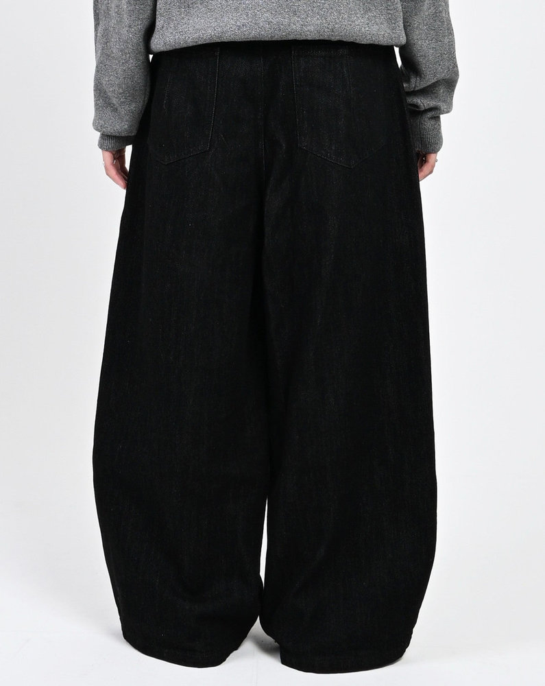 【10日以内お届け】 オールブラックボタンフライデニム L2113