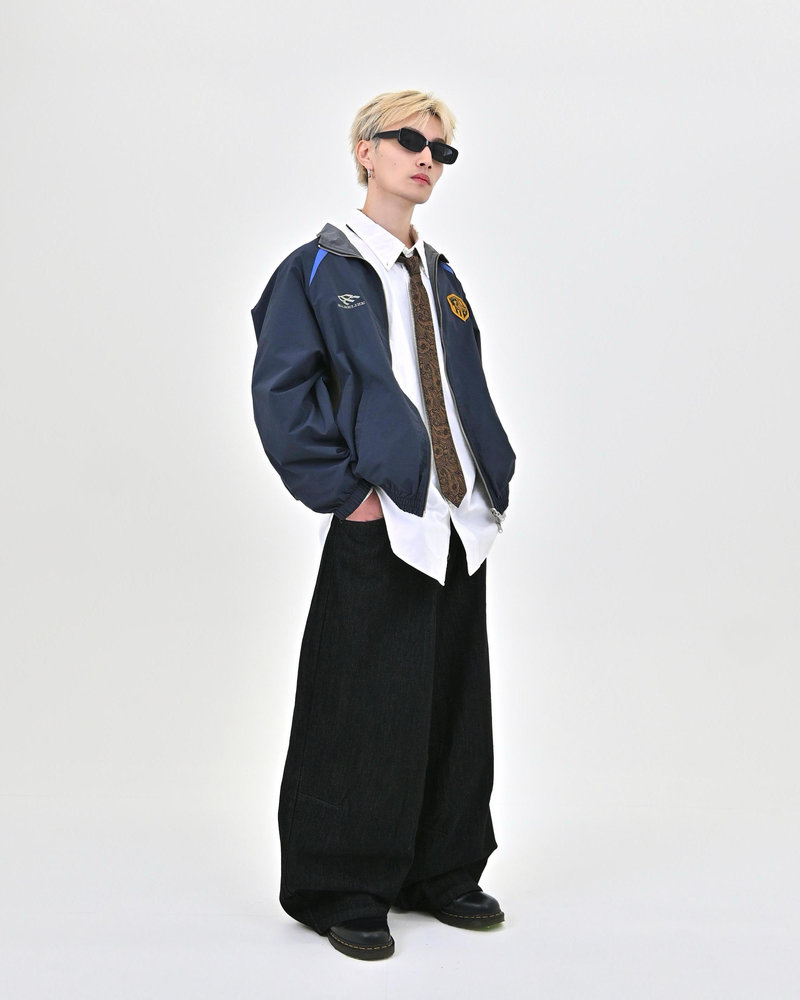 【10日以内お届け】 オールブラックボタンフライデニム L2113