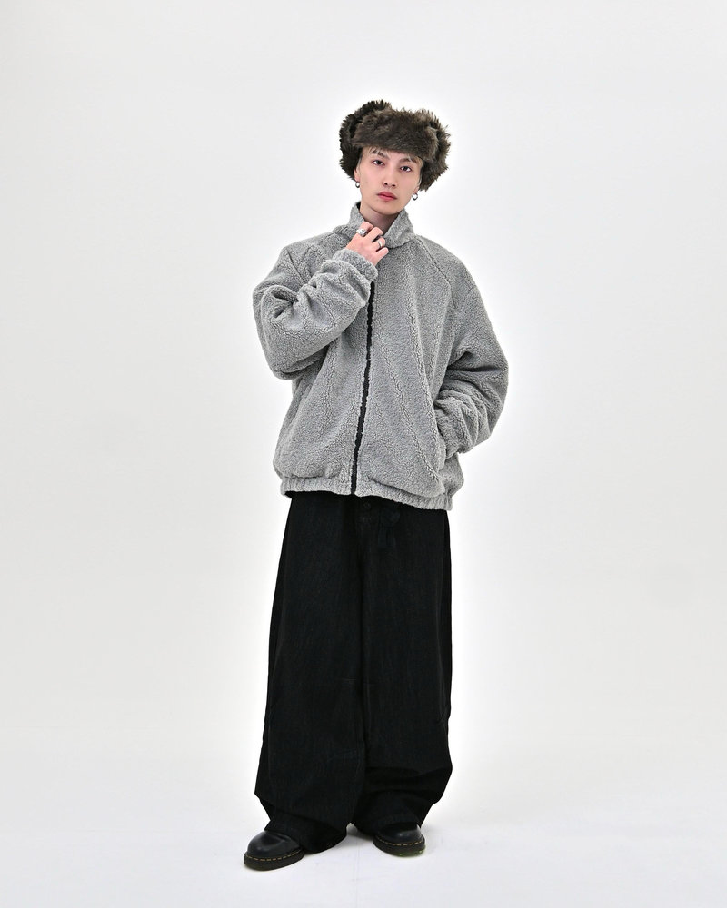 【10日以内お届け】 オールブラックボタンフライデニム L2113