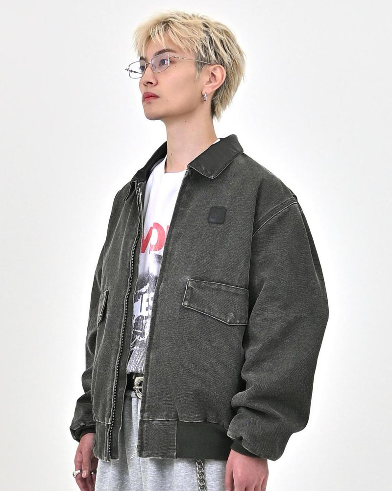 【10日以内お届け】 レザーカラーデトロイトジャケット L2139