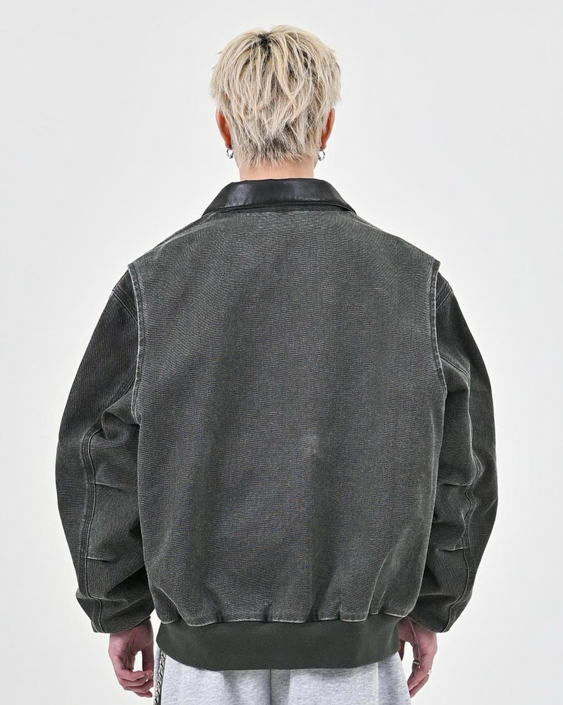 【10日以内お届け】 レザーカラーデトロイトジャケット L2139