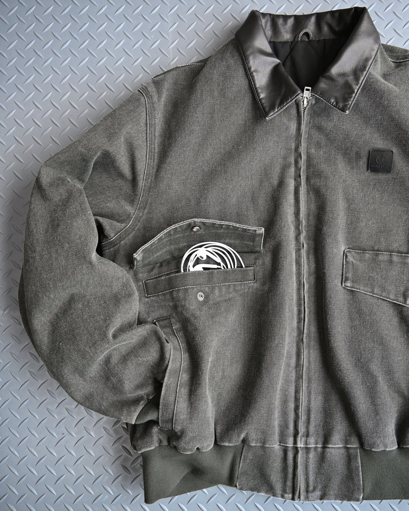 【10日以内お届け】 レザーカラーデトロイトジャケット L2139