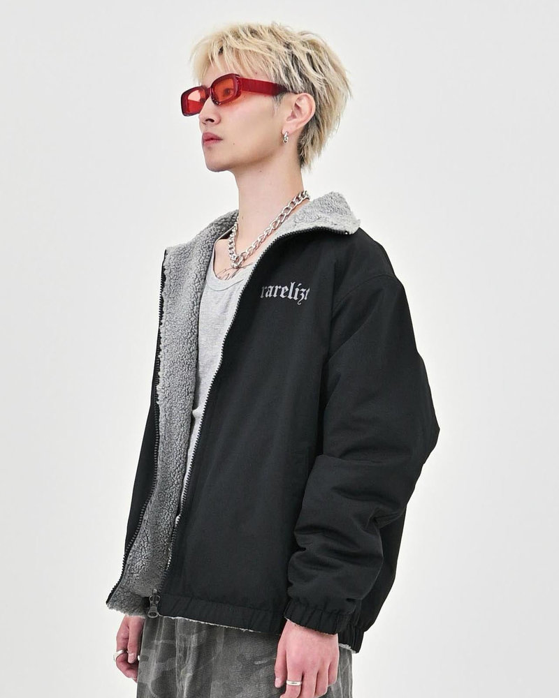 【10日以内お届け】 リバーシブルバイロンフリースジャケット L2141