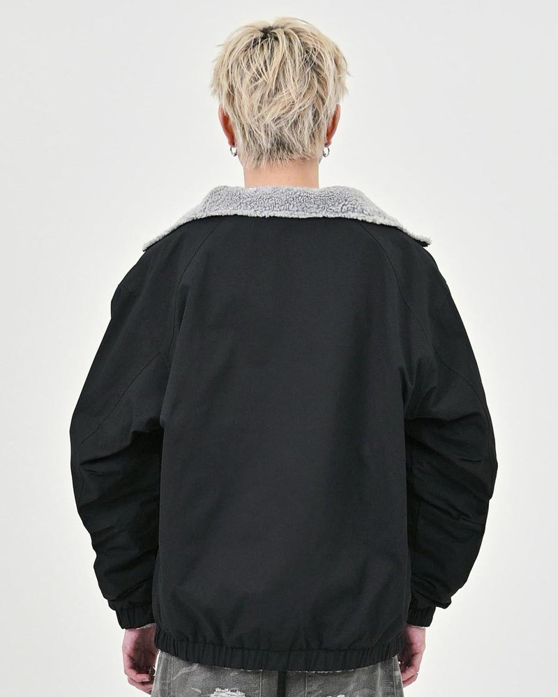 【10日以内お届け】 リバーシブルバイロンフリースジャケット L2141