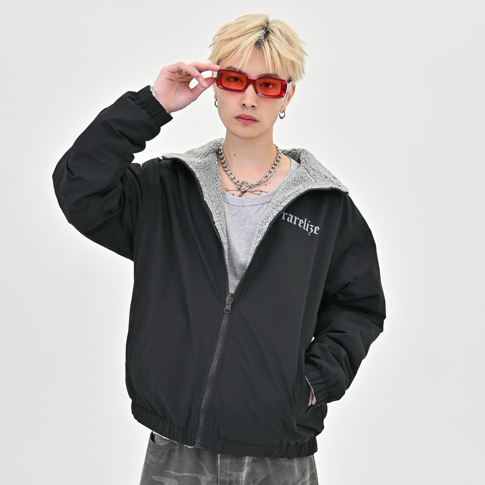 【10日以内お届け】 リバーシブルバイロンフリースジャケット L2141