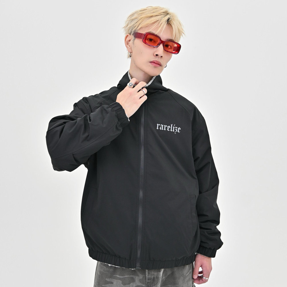 【10日以内お届け】 リバーシブルバイロンフリースジャケット L2141