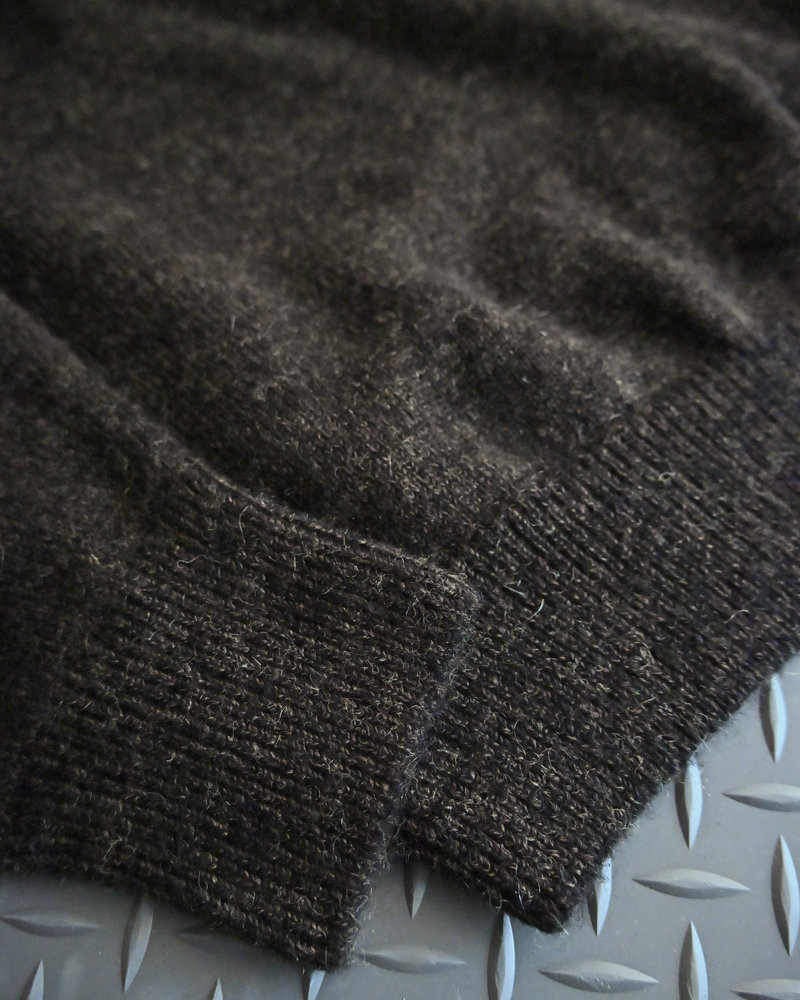 【10日以内お届け】ウールブレンドヘンリーネックニット L2143