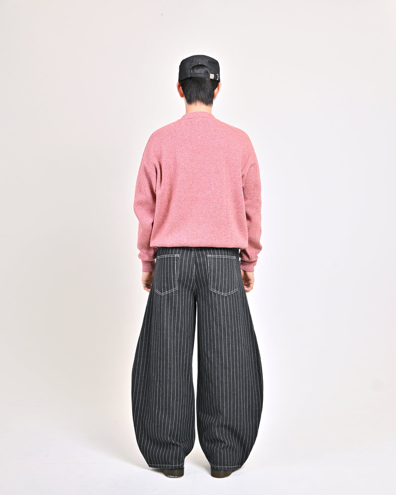 【10日以内お届け】 クルーネックメランジニット L2144