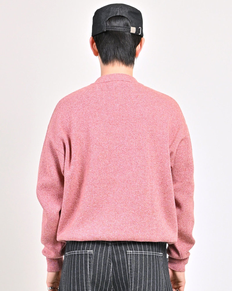 【10日以内お届け】 クルーネックメランジニット L2144