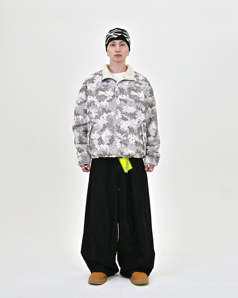 【10日以内お届け】 リバーシブルプルオーバージャケット L2162