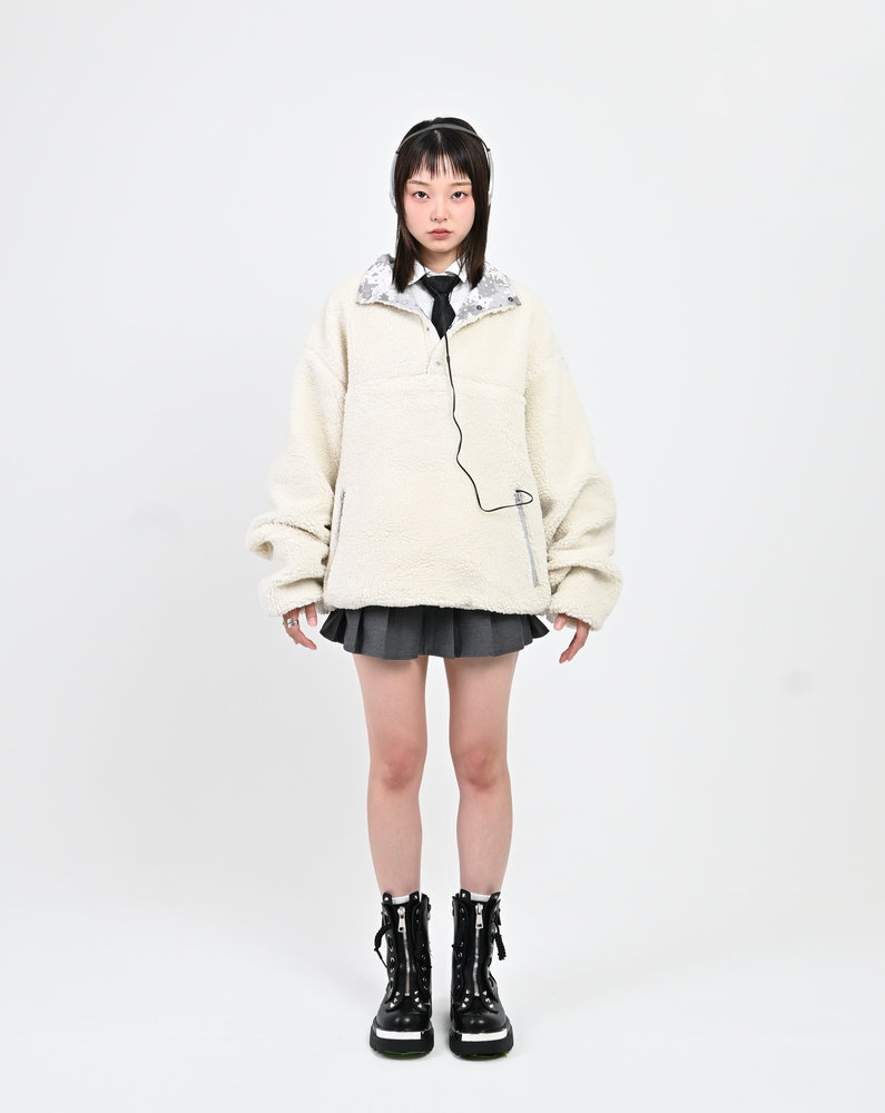 【10日以内お届け】 リバーシブルプルオーバージャケット L2162