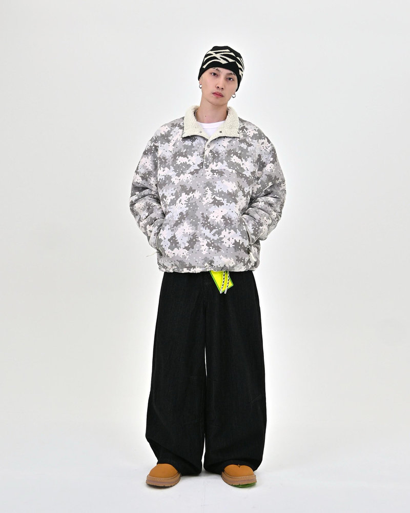 【10日以内お届け】 リバーシブルプルオーバージャケット L2162