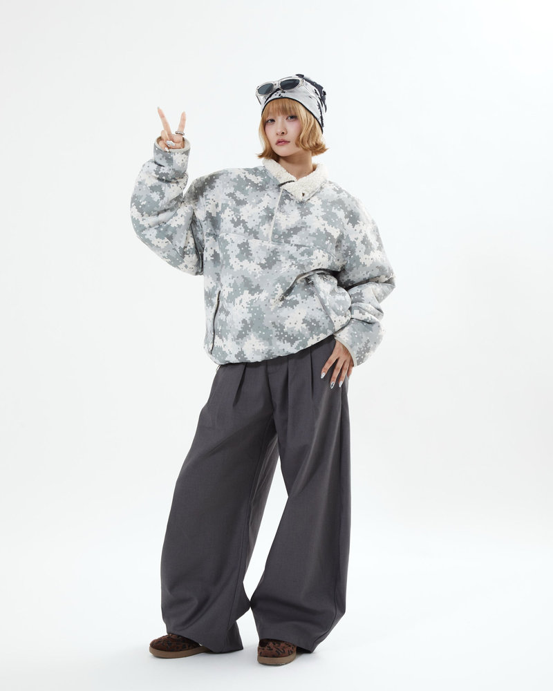 【10日以内お届け】 リバーシブルプルオーバージャケット L2162