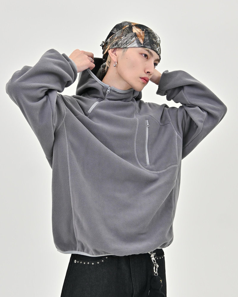 【10日以内お届け】フリースパーカー L2163