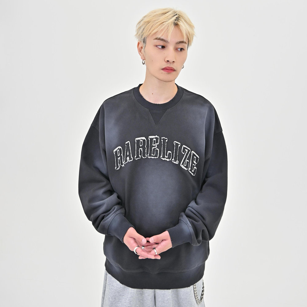 【10日以内お届け】アップリケロゴスウェット L2088