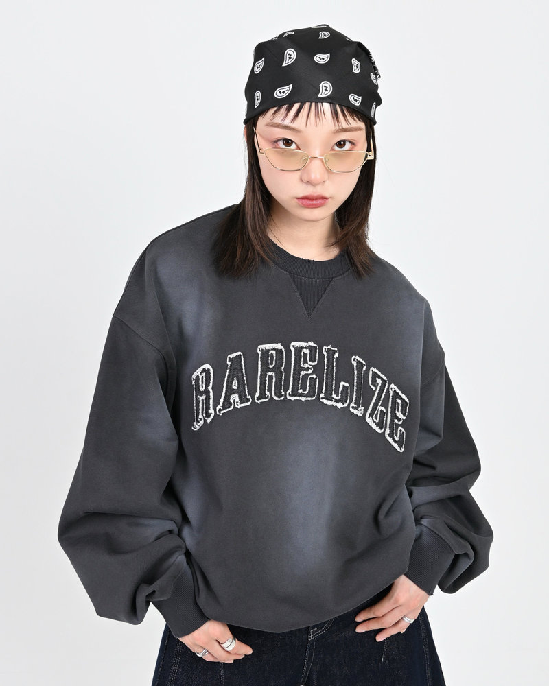 【10日以内お届け】アップリケロゴスウェット L2088