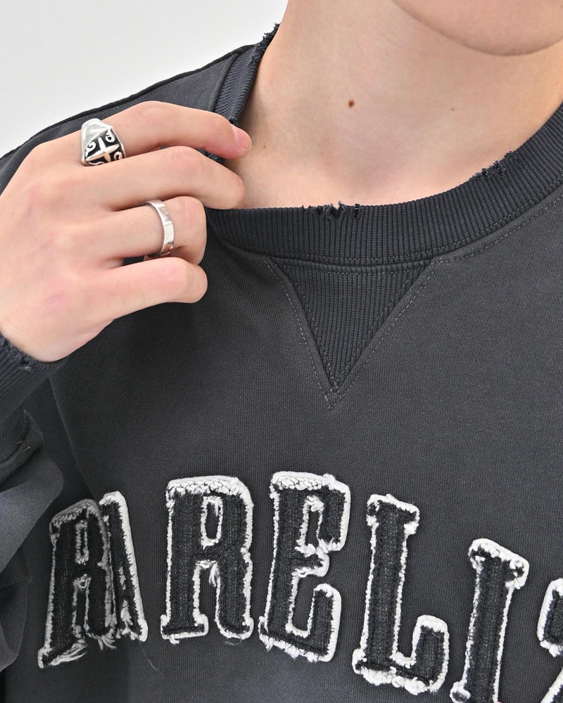 【10日以内お届け】アップリケロゴスウェット L2088