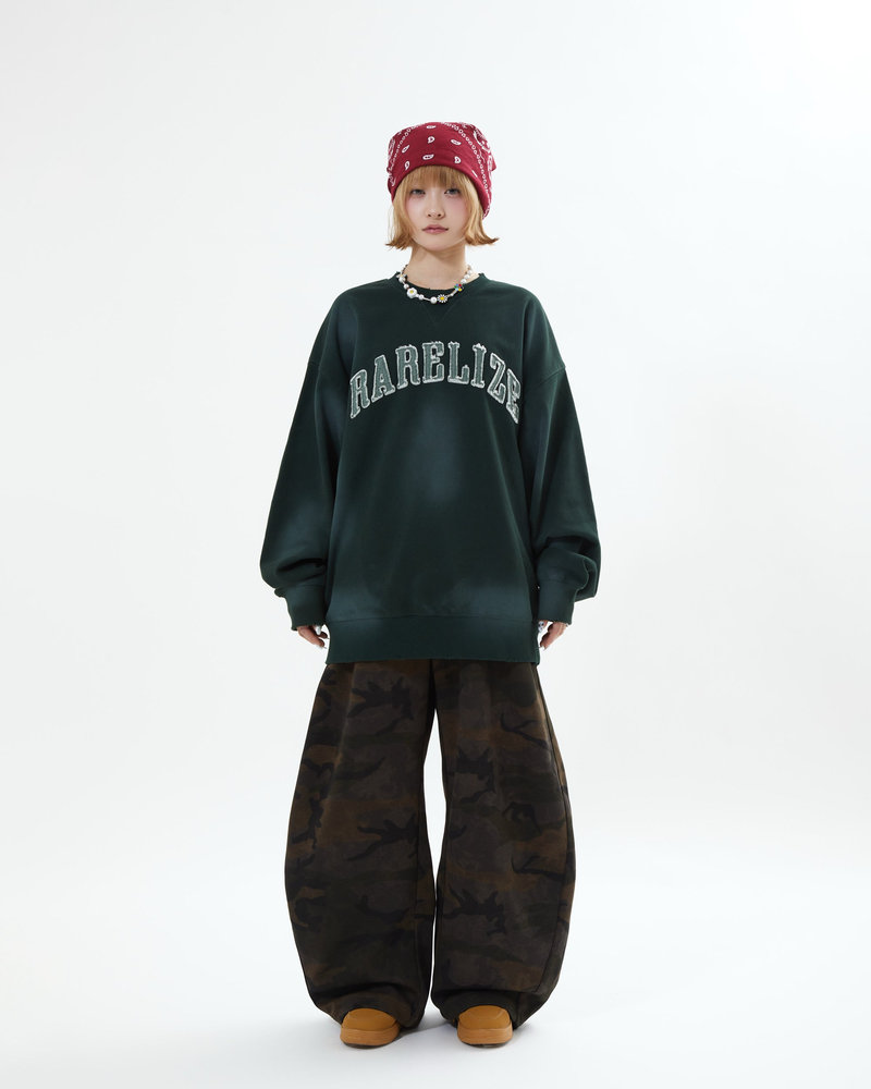 【10日以内お届け】アップリケロゴスウェット L2088