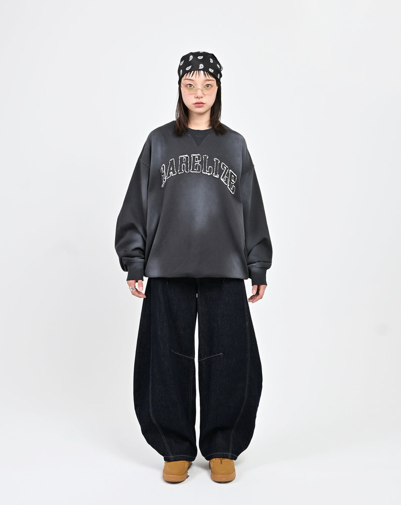 【10日以内お届け】アップリケロゴスウェット L2088