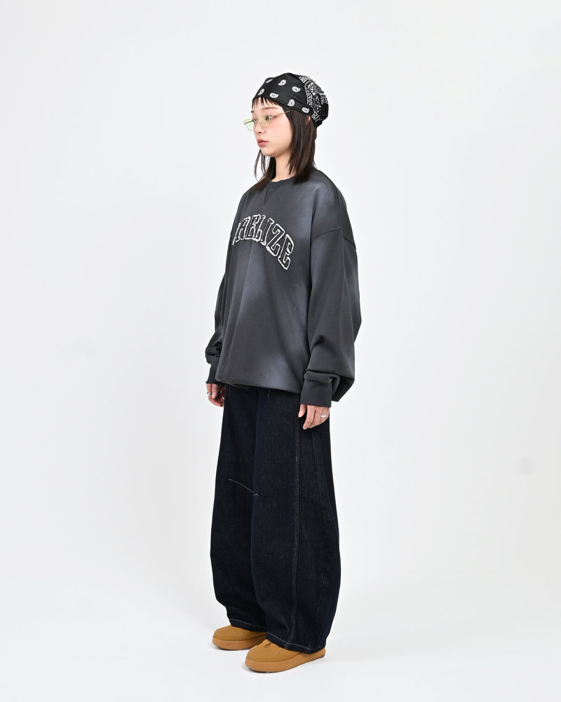 【10日以内お届け】アップリケロゴスウェット L2088