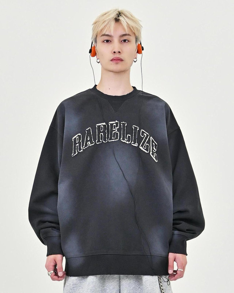 【10日以内お届け】アップリケロゴスウェット L2088