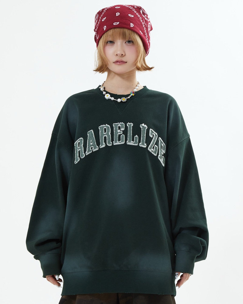 【10日以内お届け】アップリケロゴスウェット L2088