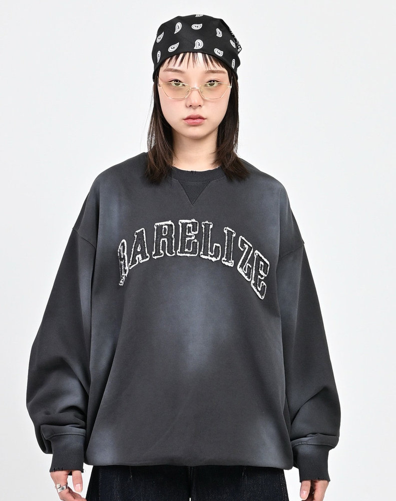 【10日以内お届け】アップリケロゴスウェット L2088