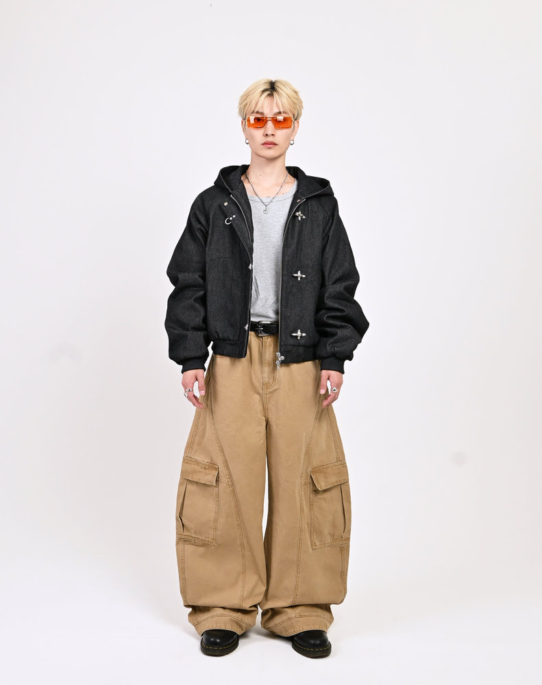 【10日以内お届け】トグルフックリジットアクティブジャケット L2089