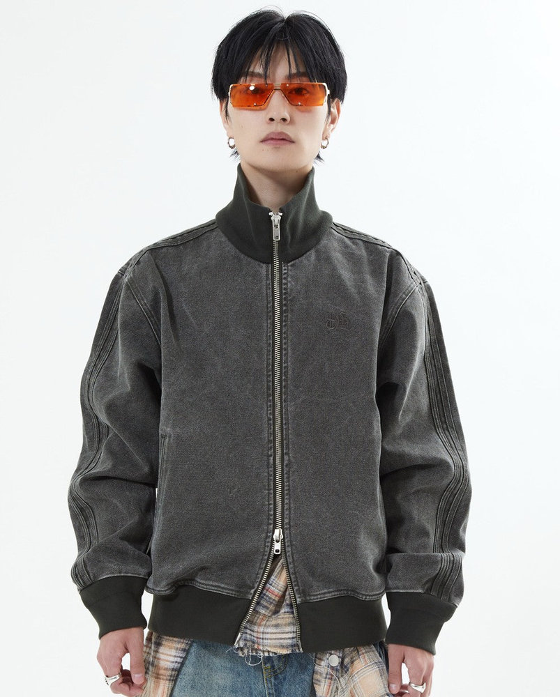 【10日以内お届け】ウォッシュドキャンバストラックジャケット L2137