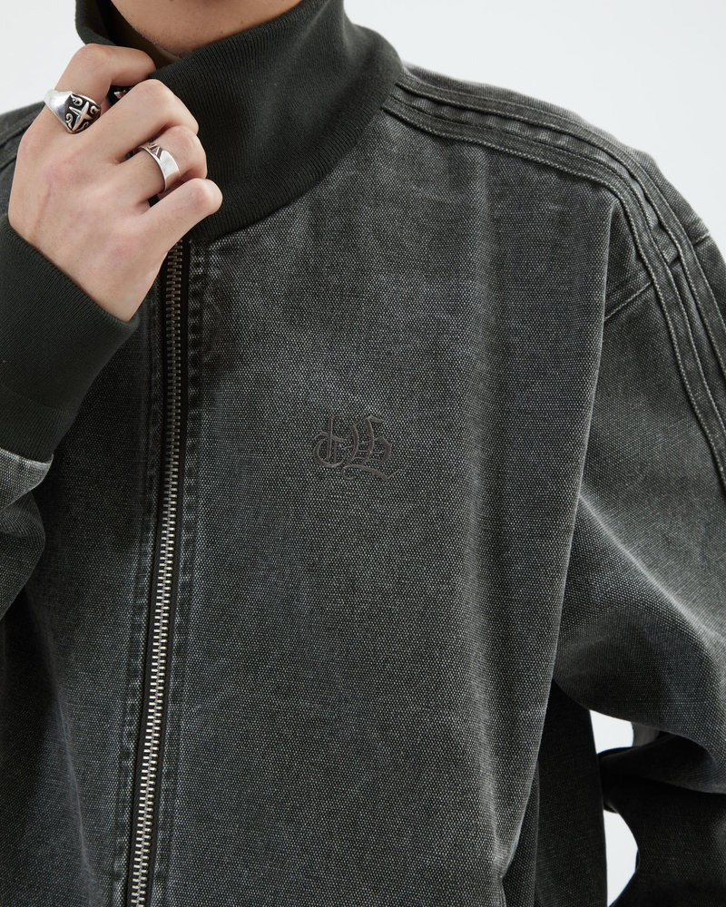 【10日以内お届け】ウォッシュドキャンバストラックジャケット L2137