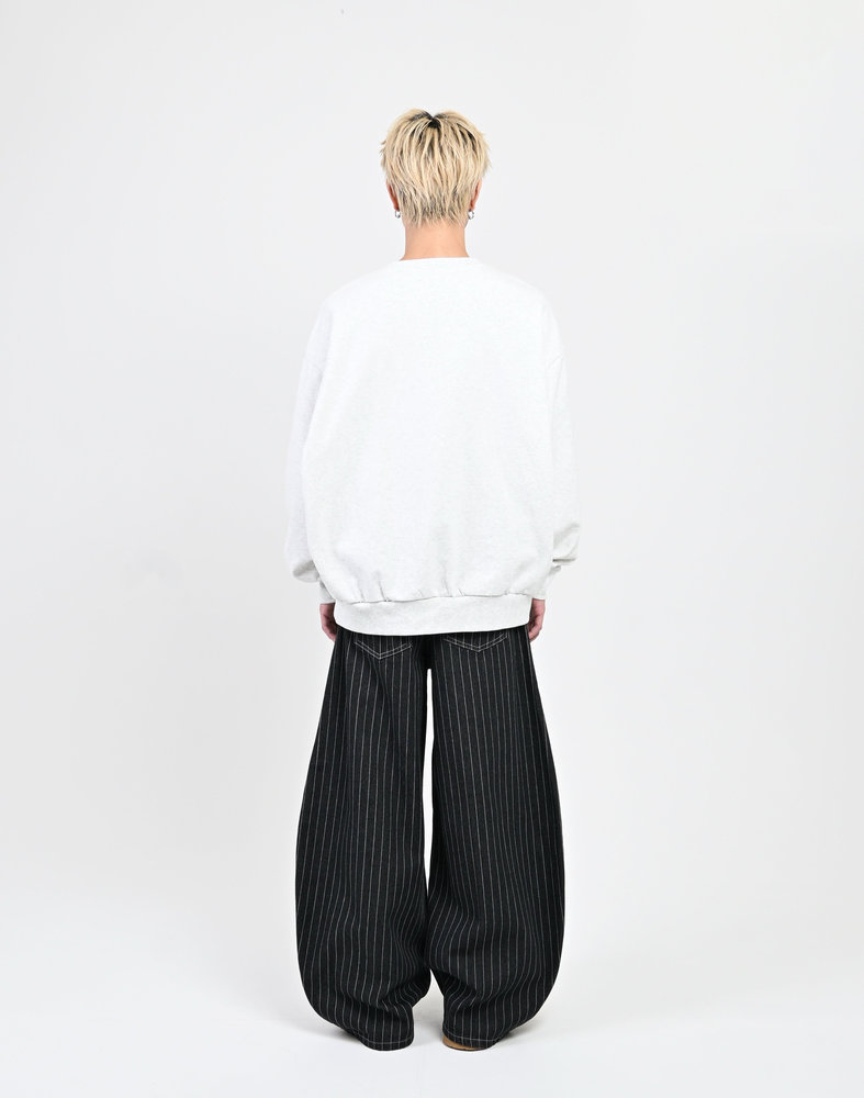 【10日以内お届け】ストライプバルーンデニム L2091