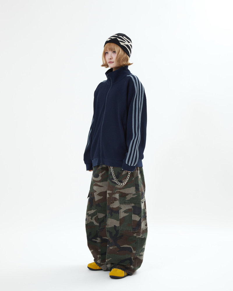 【10日以内お届け】ウォッシュドバルーンカモフラージュチノ L2096