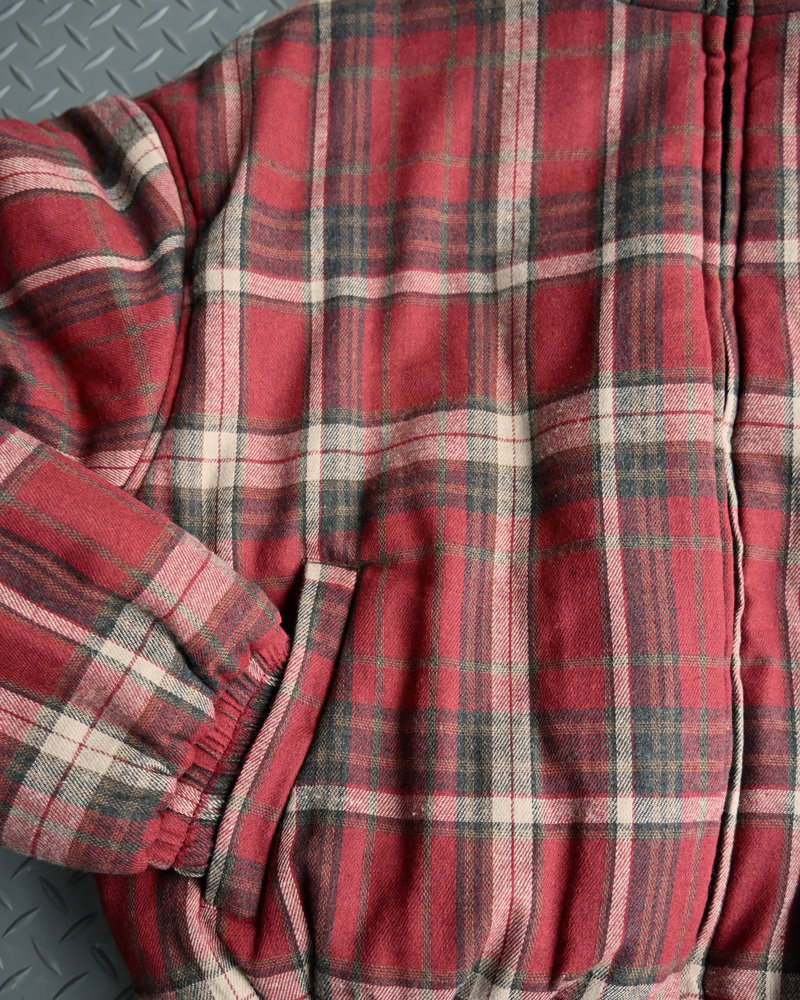 【10日以内お届け】リバーシブルチェックアウター L2142