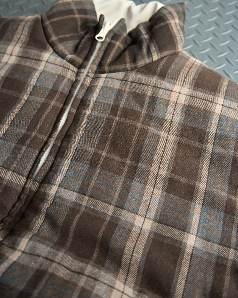 【10日以内お届け】リバーシブルチェックアウター L2142