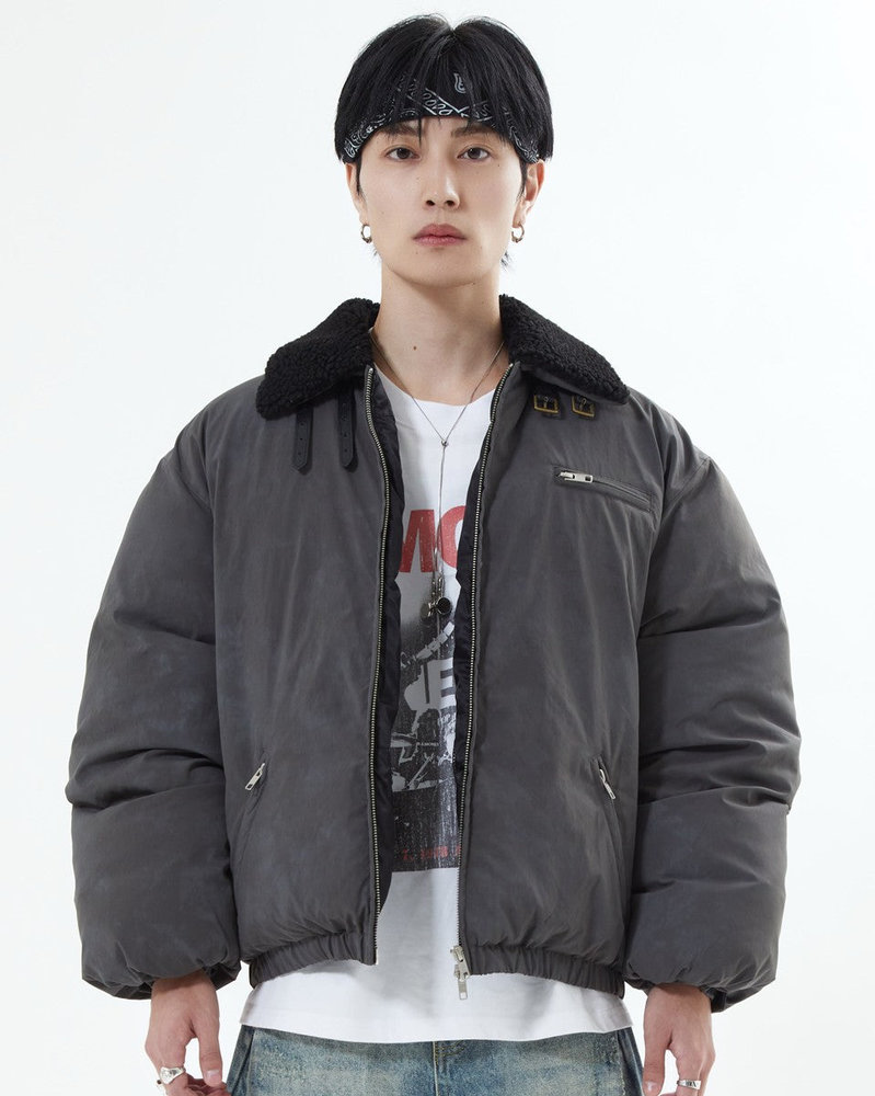 【10日以内お届け】スモーキー2WAYボアジャケット L2136