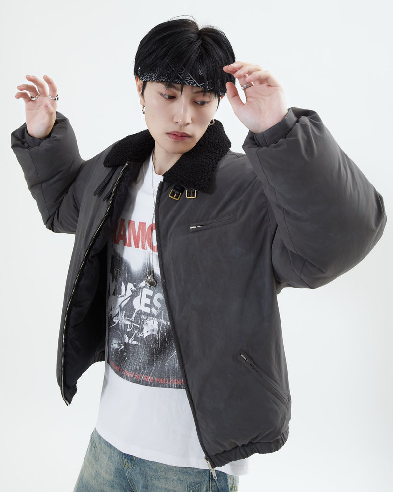 【10日以内お届け】スモーキー2WAYボアジャケット L2136