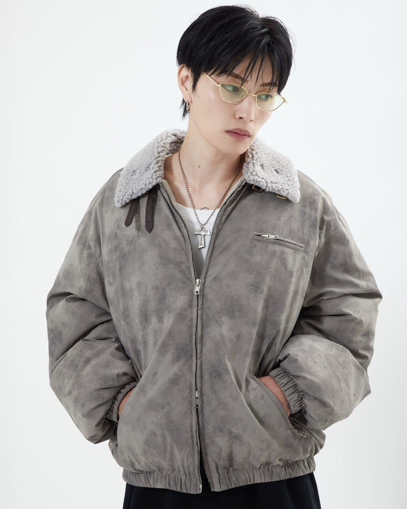 【10日以内お届け】スモーキー2WAYボアジャケット L2136