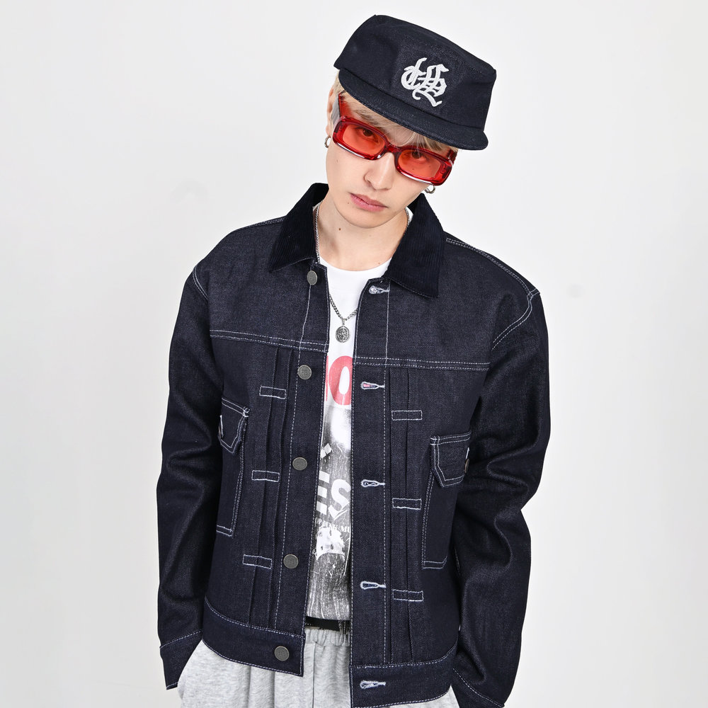 【10日以内お届け】リジットフラットトップキャップ L2159