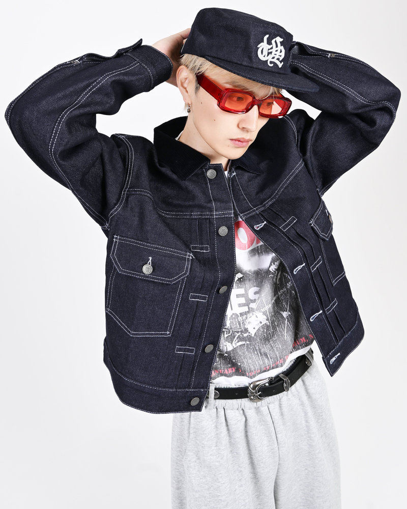 【10日以内お届け】リジットフラットトップキャップ L2159