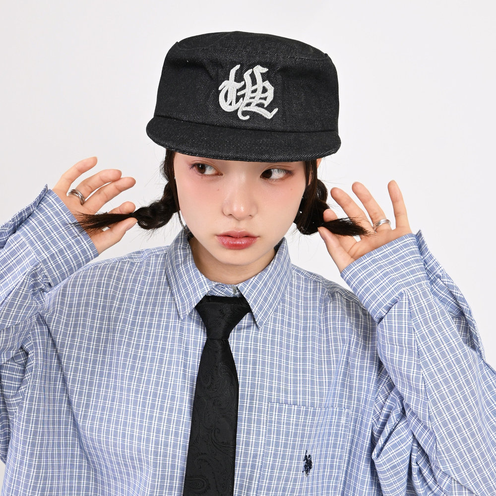 【10日以内お届け】リジットフラットトップキャップ L2159