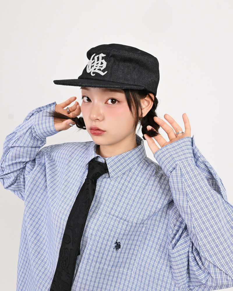 【10日以内お届け】リジットフラットトップキャップ L2159