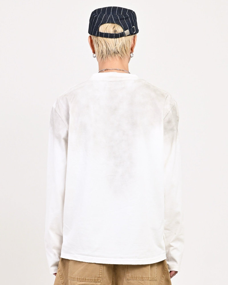 【10日以内お届け】ストライプフラットトップキャップ L2160