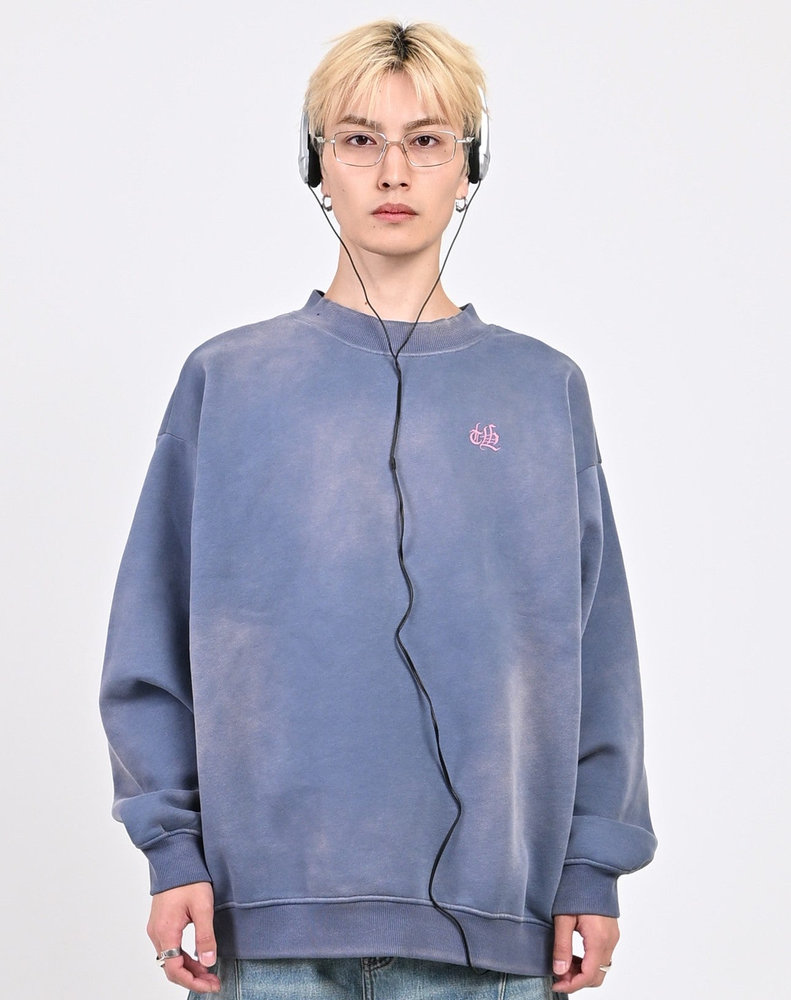 【近日発売予定】ウォッシュドロゴスウェット L2098