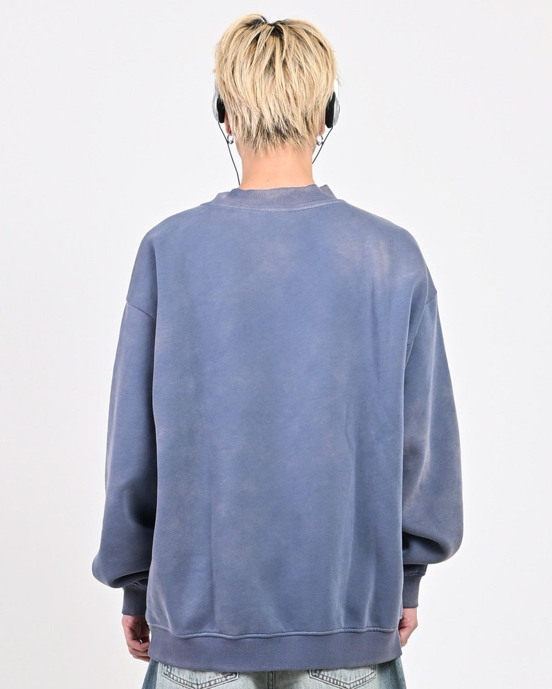 【近日発売予定】ウォッシュドロゴスウェット L2098