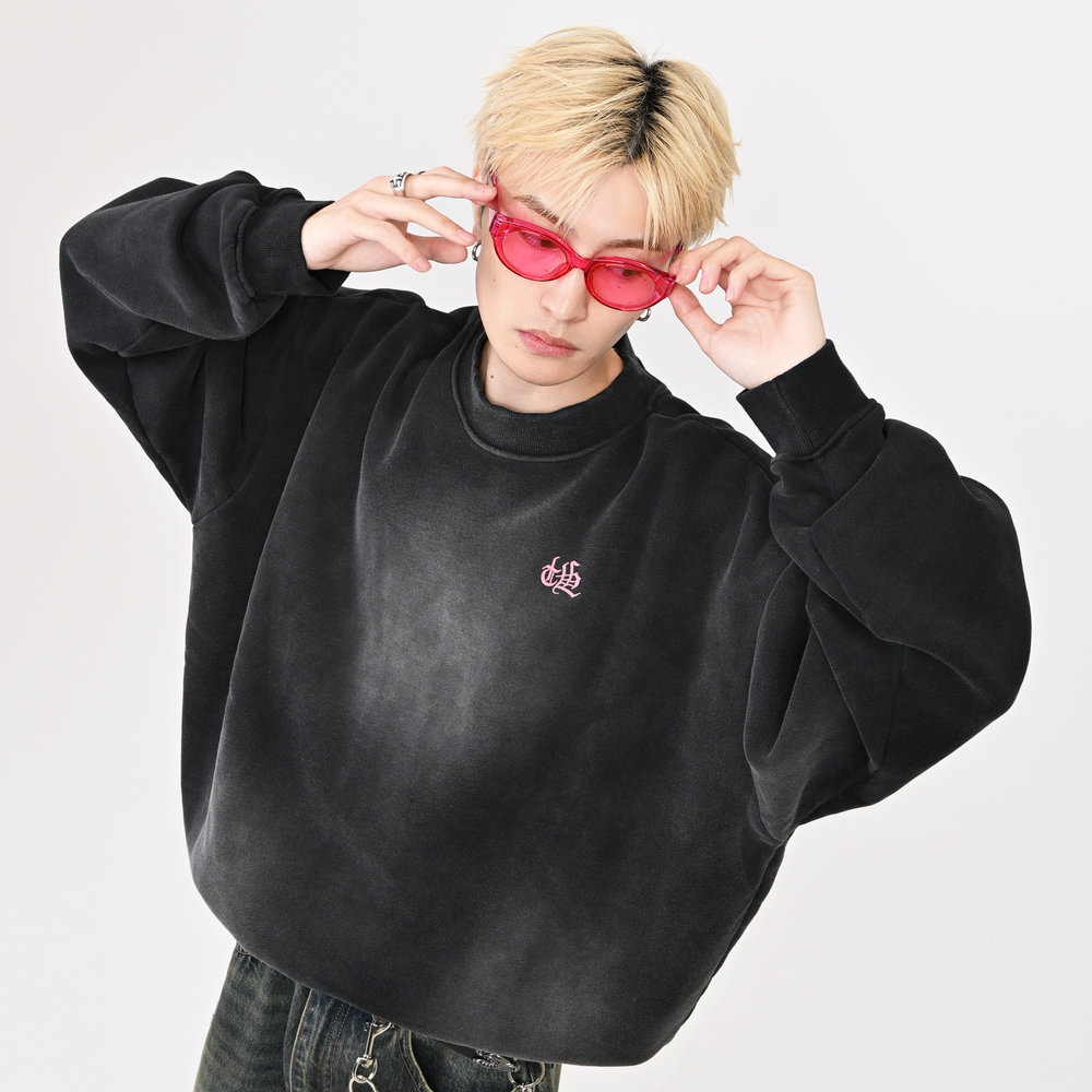 【近日発売予定】ウォッシュドロゴスウェット L2098