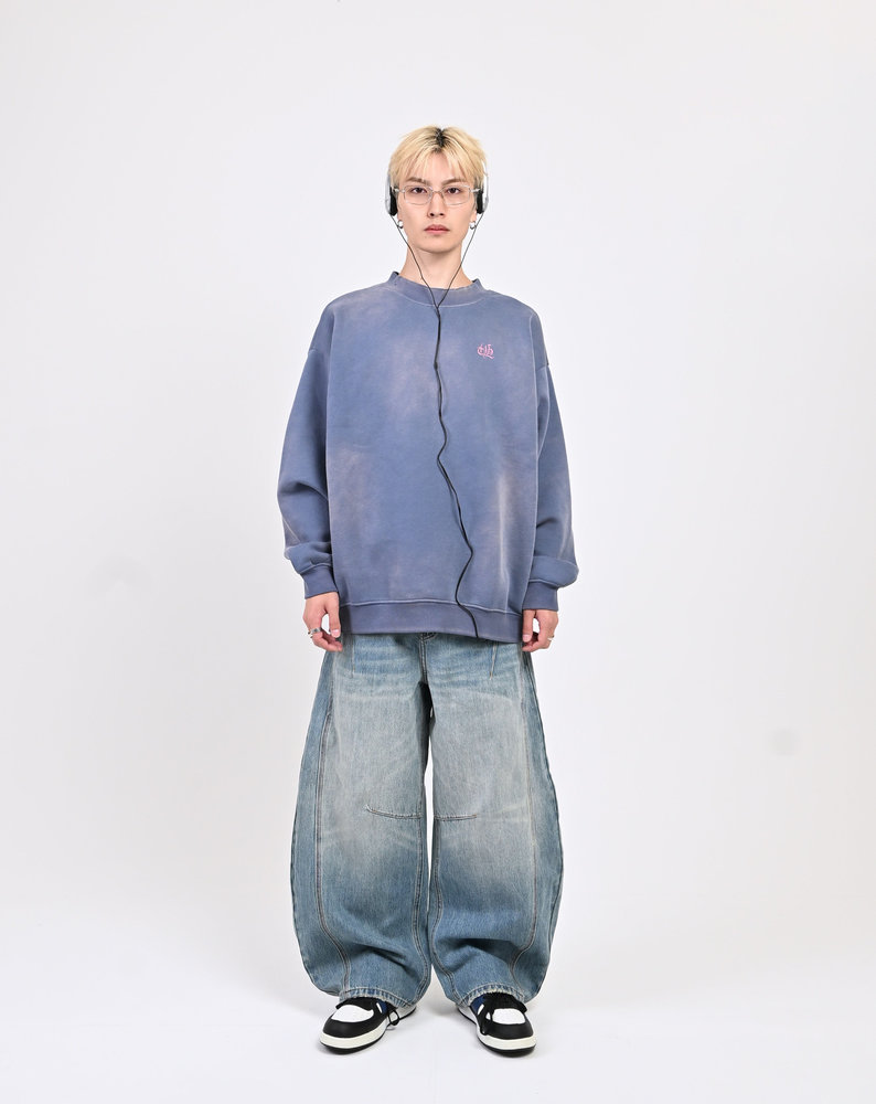 【近日発売予定】ウォッシュドロゴスウェット L2098