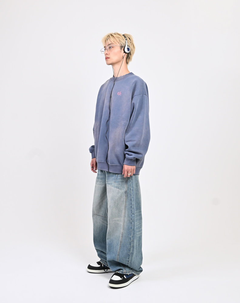 【近日発売予定】ウォッシュドロゴスウェット L2098